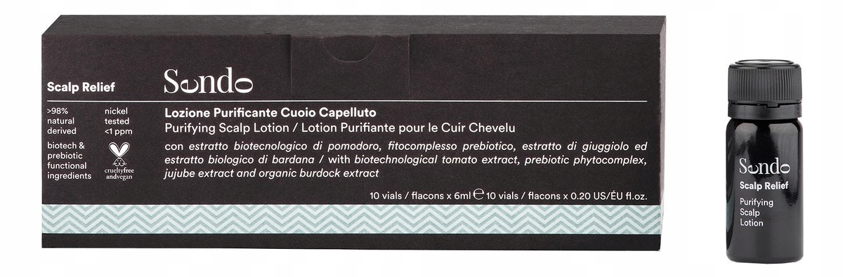 Sendo Scalp reliéf Kúra proti lupům 10x6 ml 6 ml