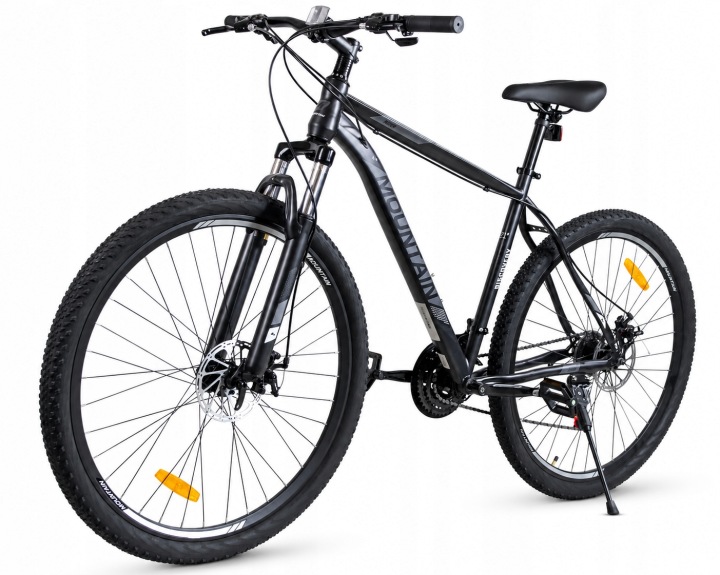 Rower Górski Mountain Rider 29 Czarno-czerwony 19" 170-179cm