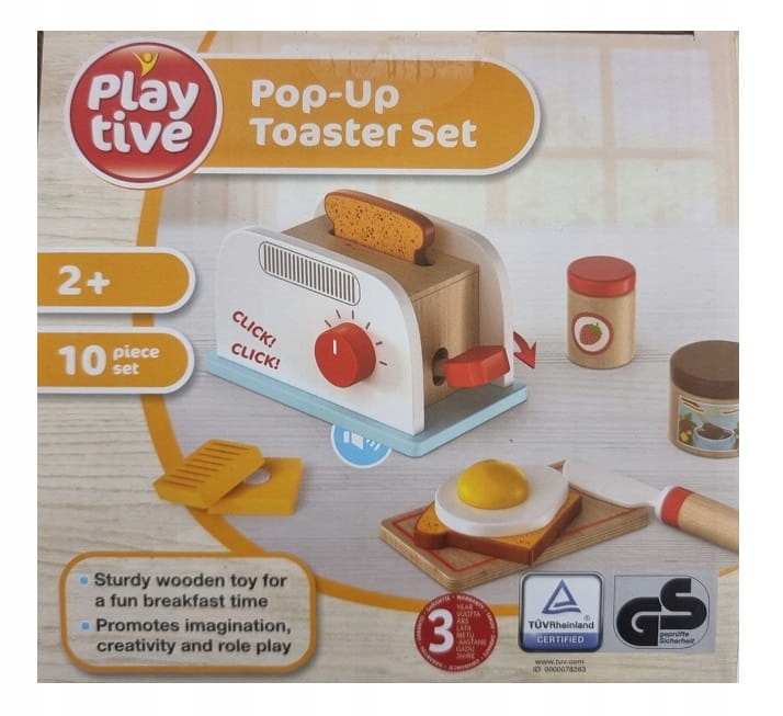 

Drewniany Toster Playtive Junior 2+
