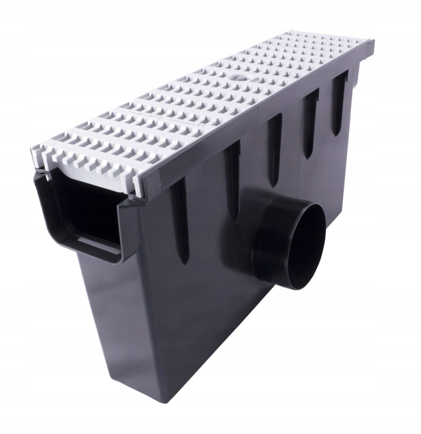 Odvodňovací šachta B125 Mřížka Popiel Grid Pvc do 12,5 Tony 1000×98x131