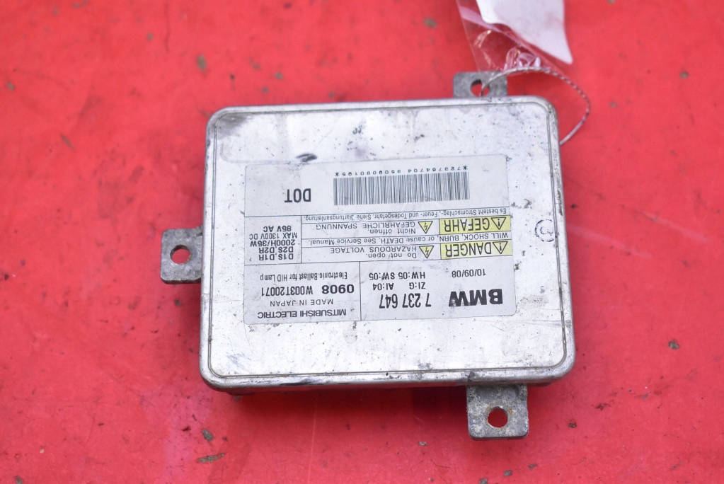 control unit XENON KSENON left 7237647 BMW F01 08-12