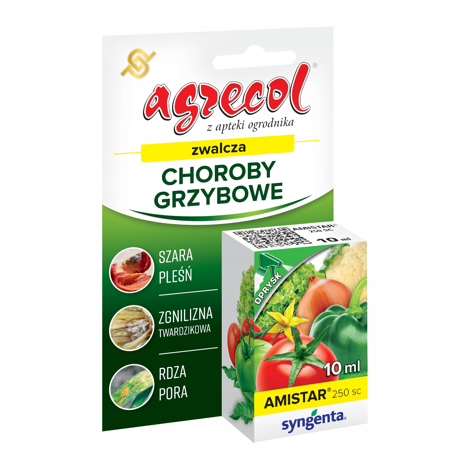 

Zwalcza choroby grzybowe pleśń Amistar 250 Sc 10ml