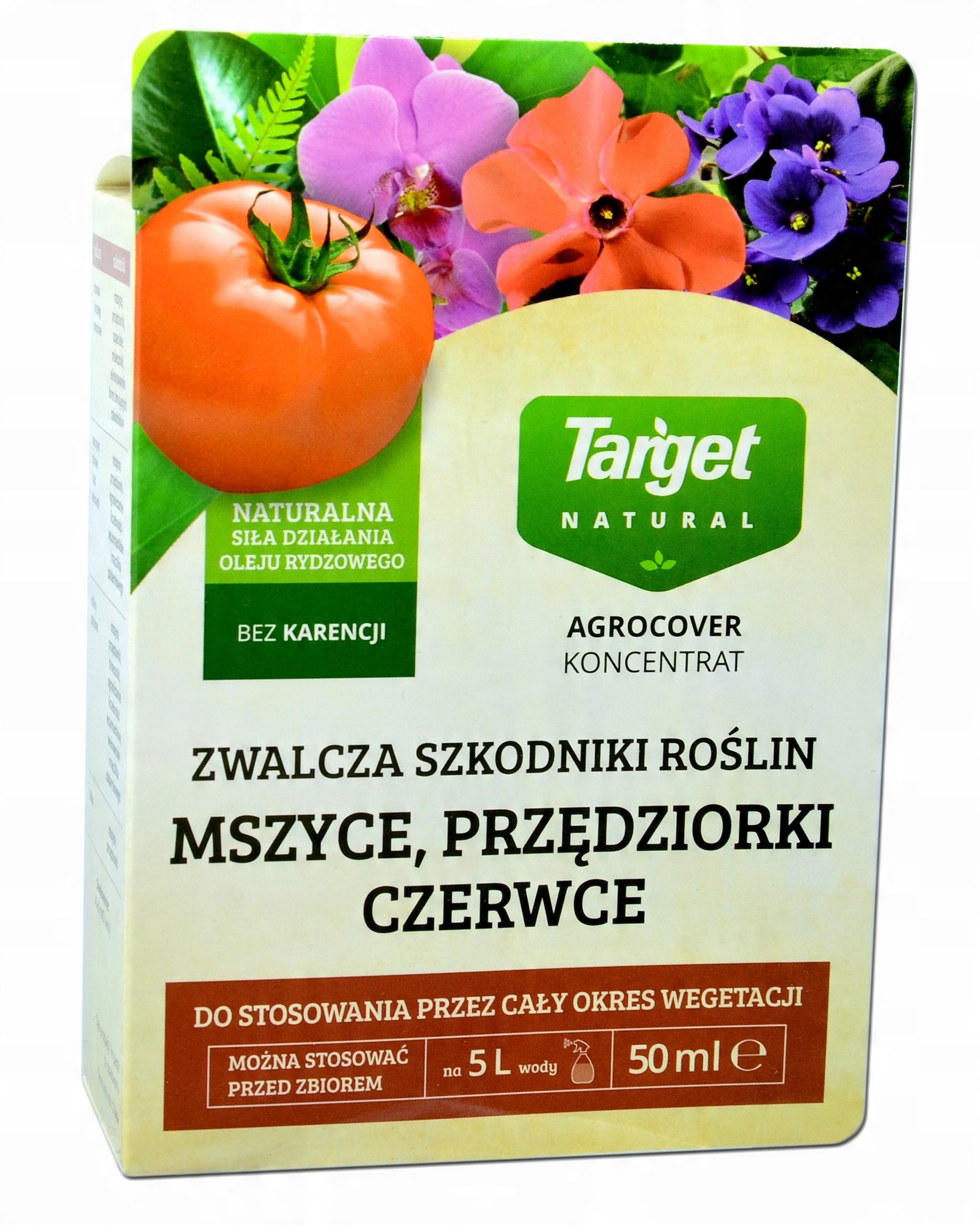 

Agrocover 50ml Ekologiczny na Mszycę Przędziorka