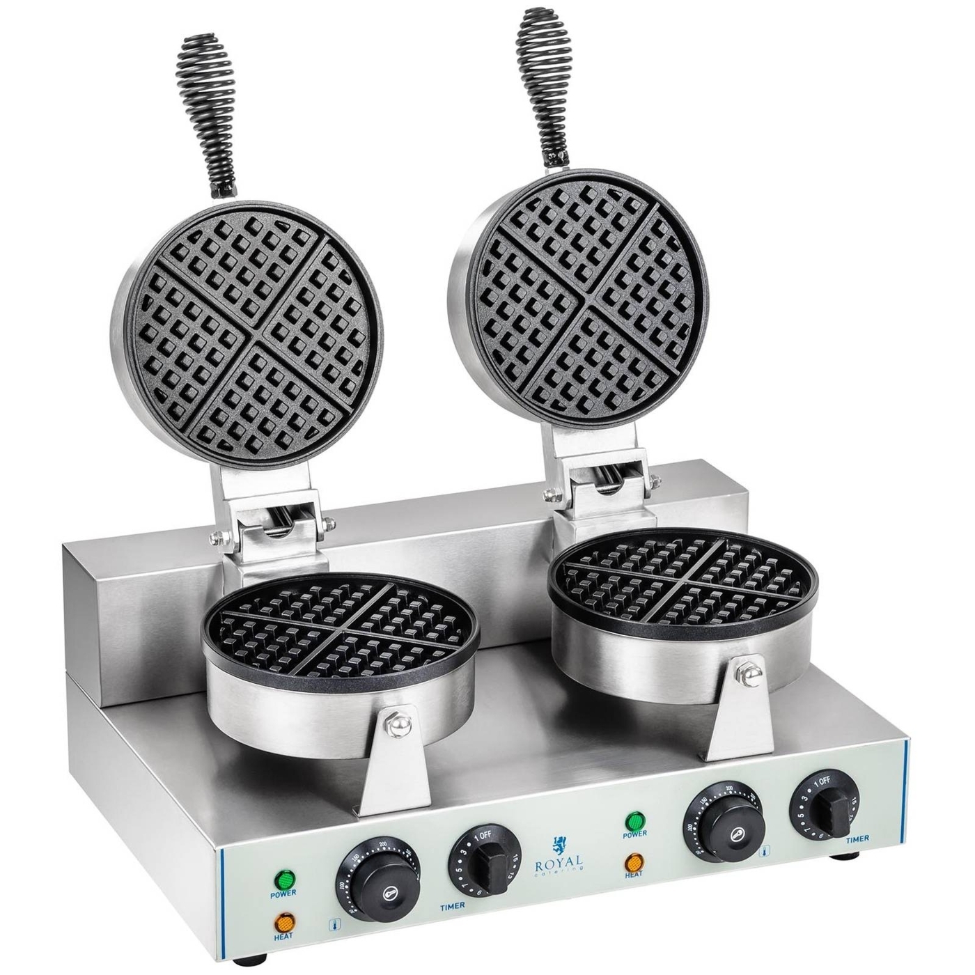 GOFROWNICA 2600W GRILL 2/8 GOFRÓW ŚRED. 17cm WAFLE Liczba wafli 8 wafel(e)