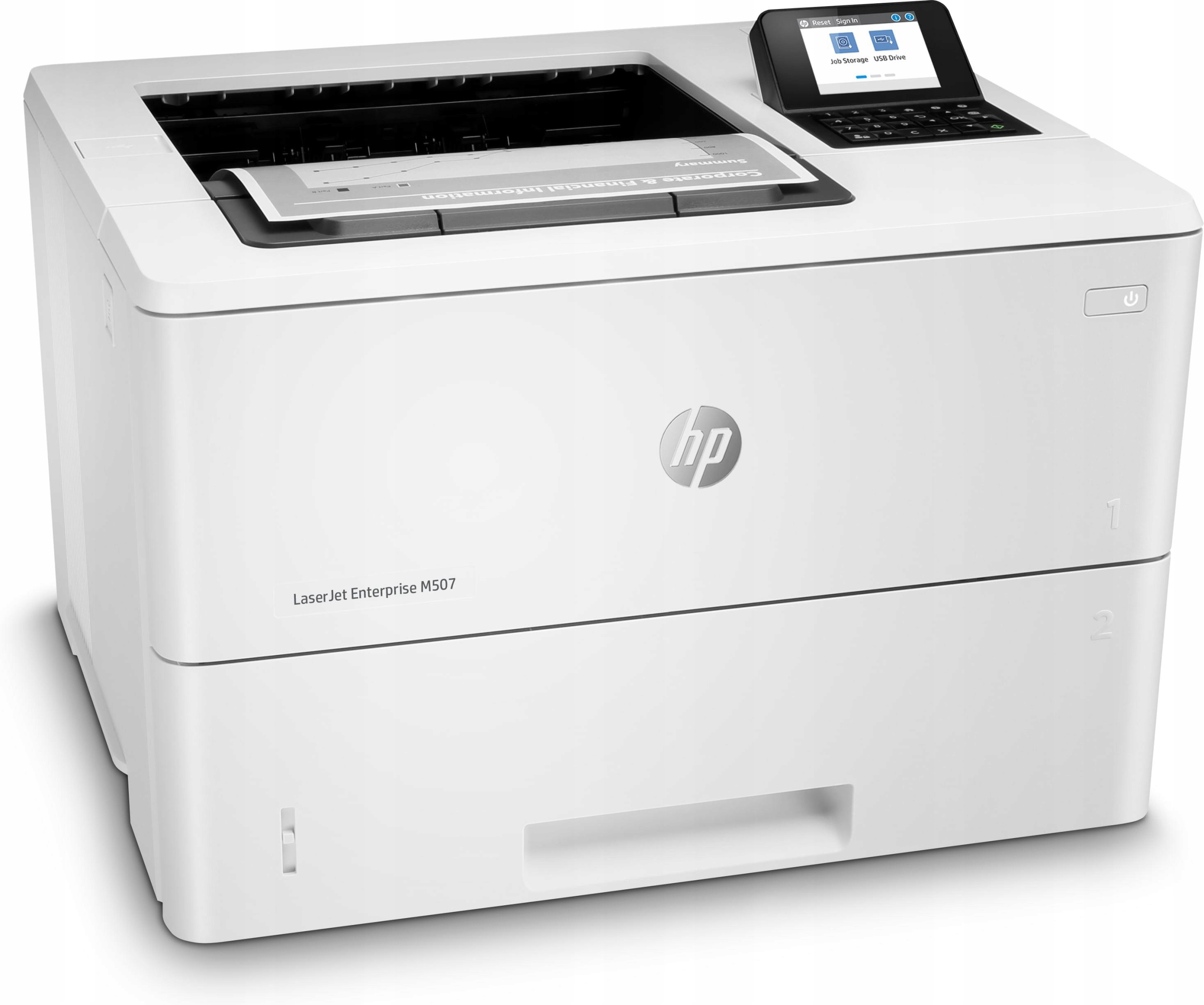 Hp LaserJet Enterprise M507dn Drukarka mono Model M507dn