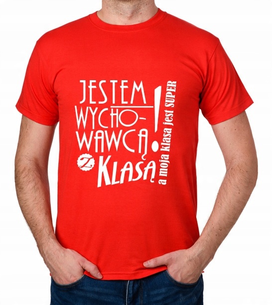

koszulka Dzień Nauczyciela Wychowawca prezent