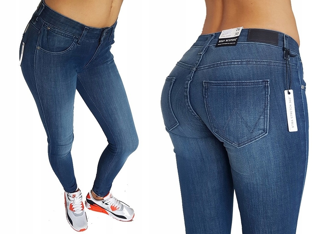 Wrangler Skinny džíny na míru, velikost Xs 34, pas W25, délka L32