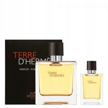 Hermes Terre D'Hermes Parfum perfumy 75ml 12,5ml Zestaw