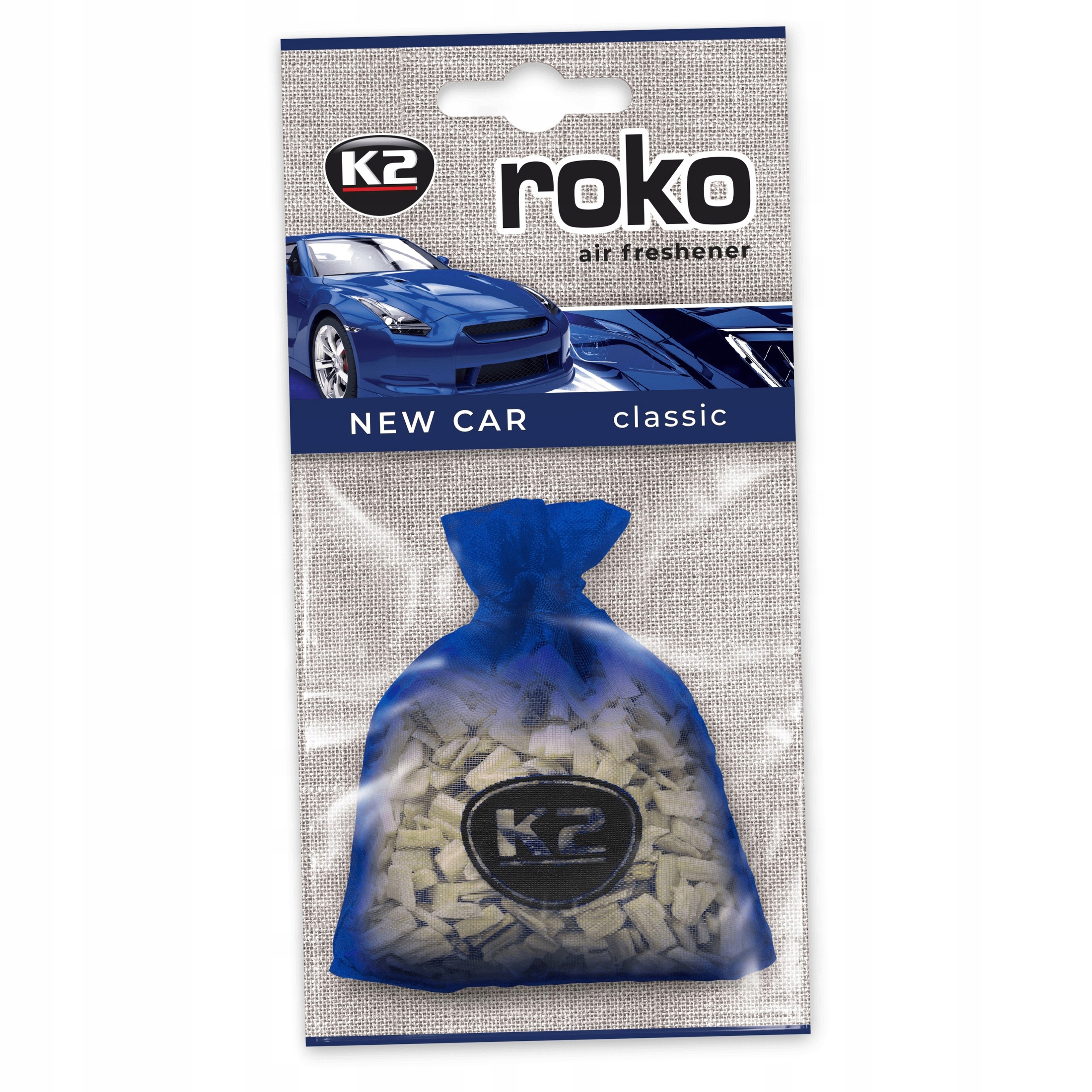 Woreczek Zapachowy K2 Roko New Car V821 20g