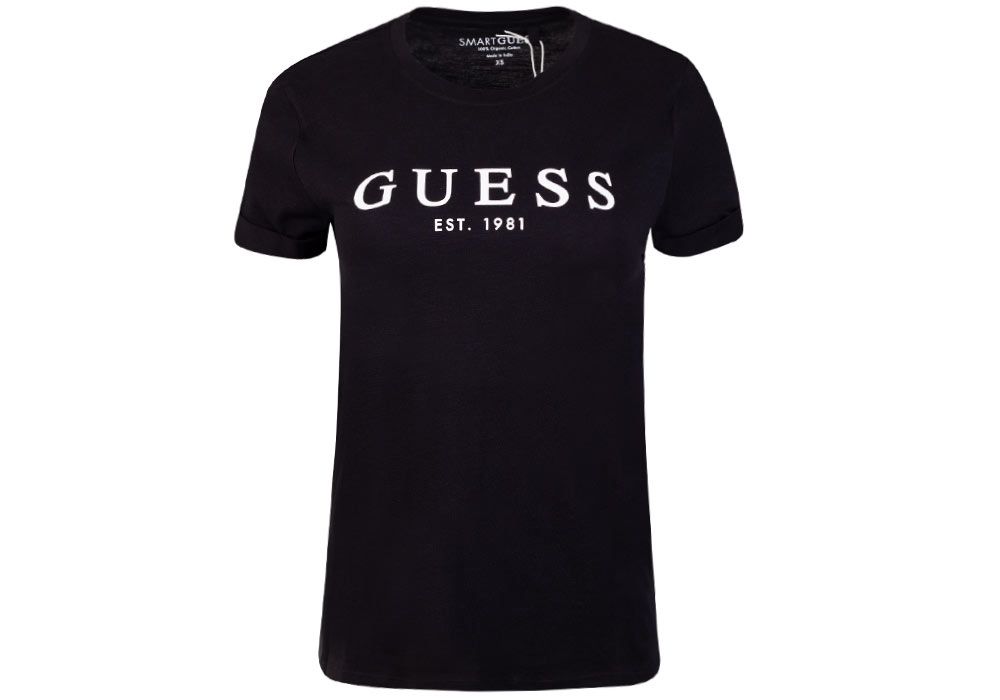 

Guess Koszulka Damska T-shirt Es Ss Black r. Xs
