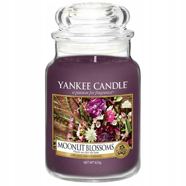 

Yankee Candle Duża świeca Moonlit Blossoms 623g