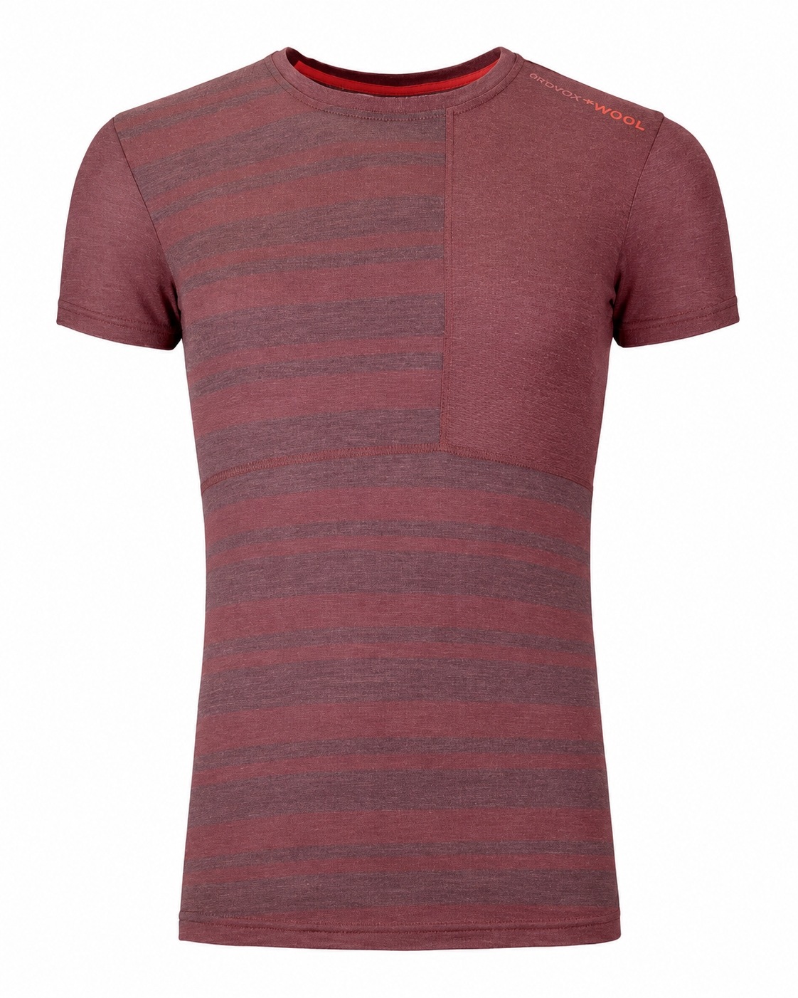 Koszulka Termoaktywna Damska Ortovox 185 Rock’n’wool Short Sleeve S różowa