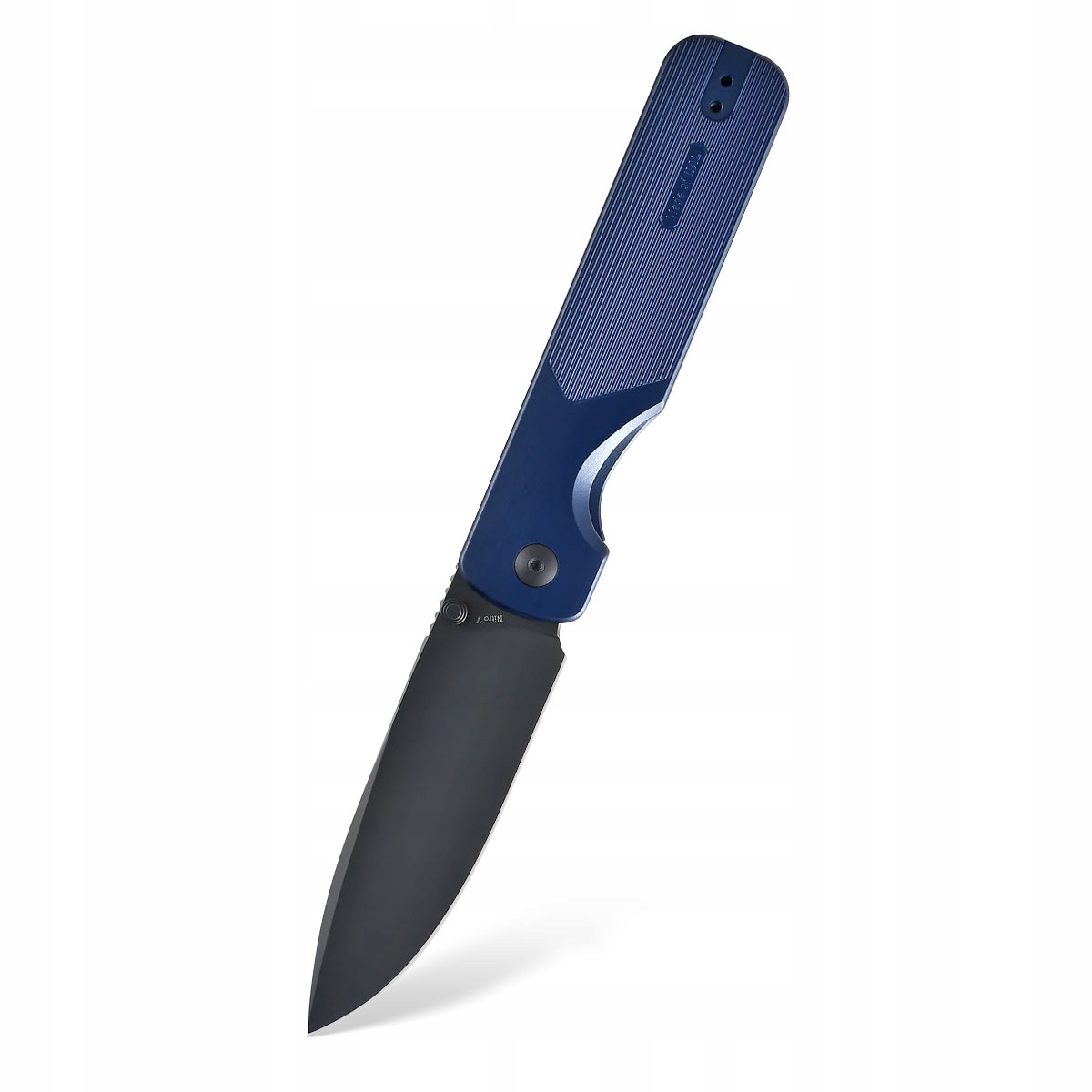 Nůž Oknife Duron Pvd Nitro-V Navy Blue Oal Aluminum Thumb Stud