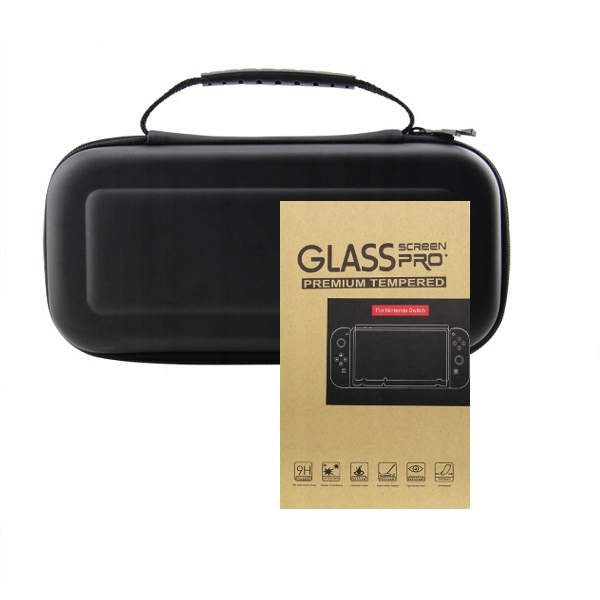 You2K Wzmocniony kuferek etui pokrowiec na konsolę Switch / OLED czarny