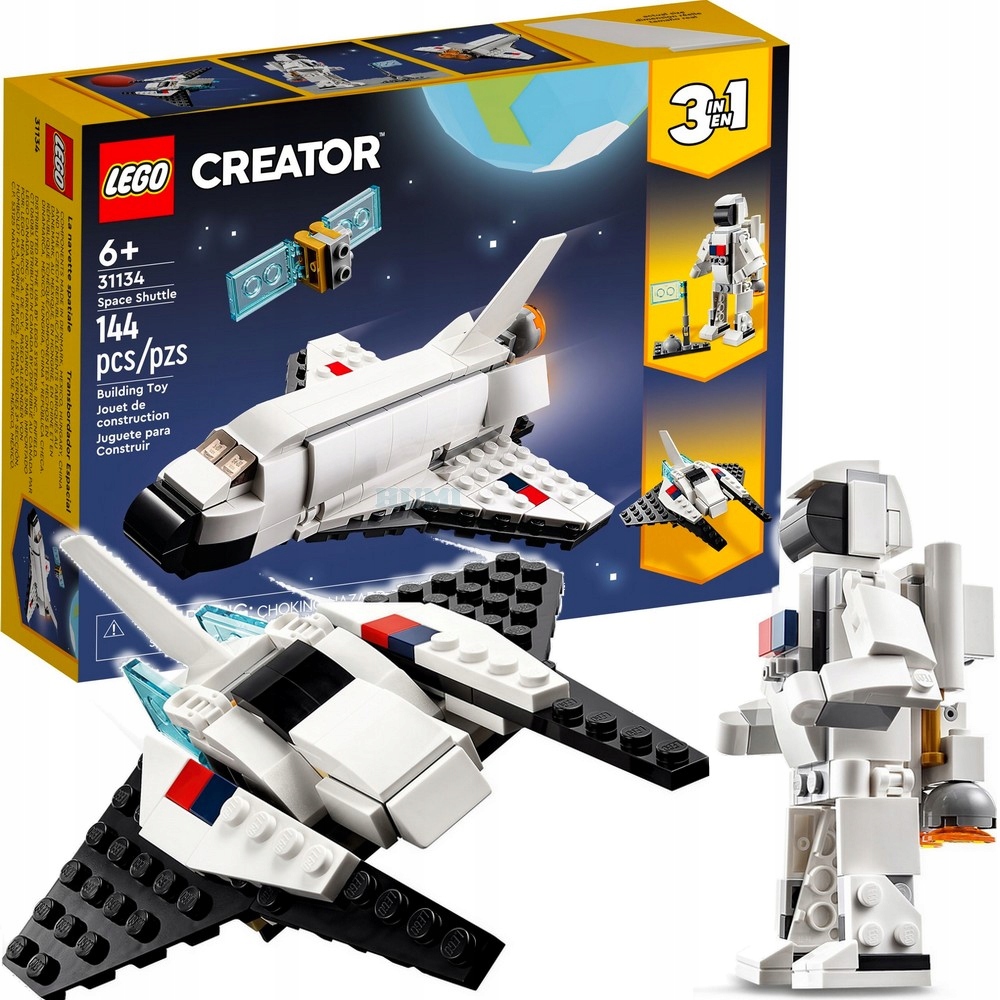 

Lego 31134 Creator Prom Kosmiczny Statek Rakieta