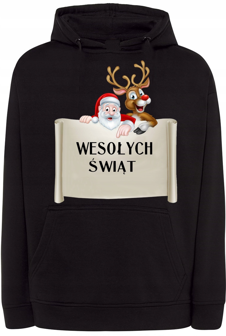 Pánská mikina s potiskem Veselé Vánoce vel. 5XL