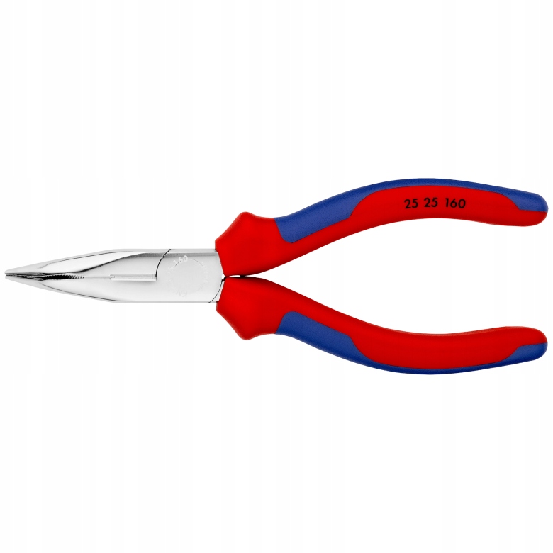 Půlkulaté kleště dlouhé, ohnuté pod úhlem 40°