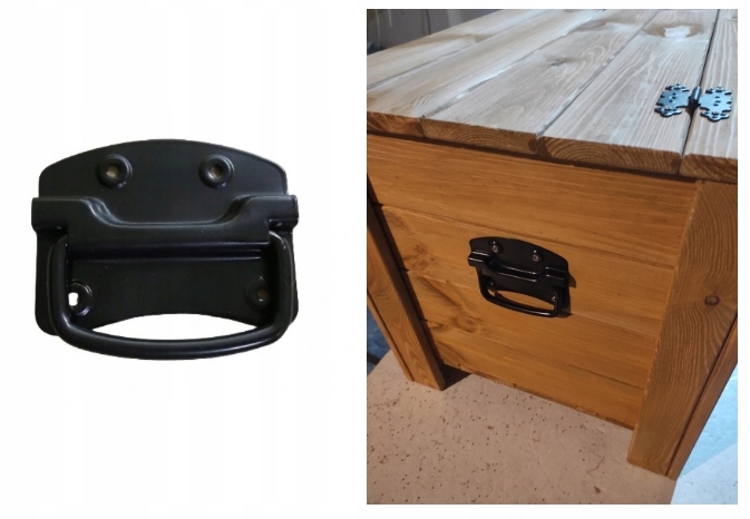 Skrzynia na KÓŁKACH 120x40x50 Głębokość mebla 40 cm