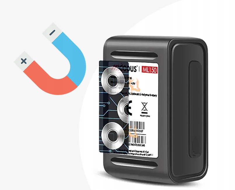 MINI LOKALIZATOR POJAZDU GPS PODSŁUCH ŚLEDZENIE MOCNY MAGNES BEZ ABONAMENTU Marka Ineotronic