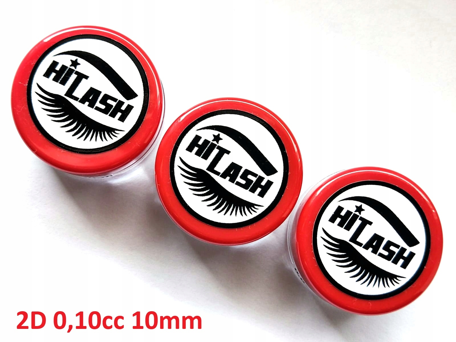 řasy hotové trsy řas sypané 1000 trsů 2D 0,10cc 10mm