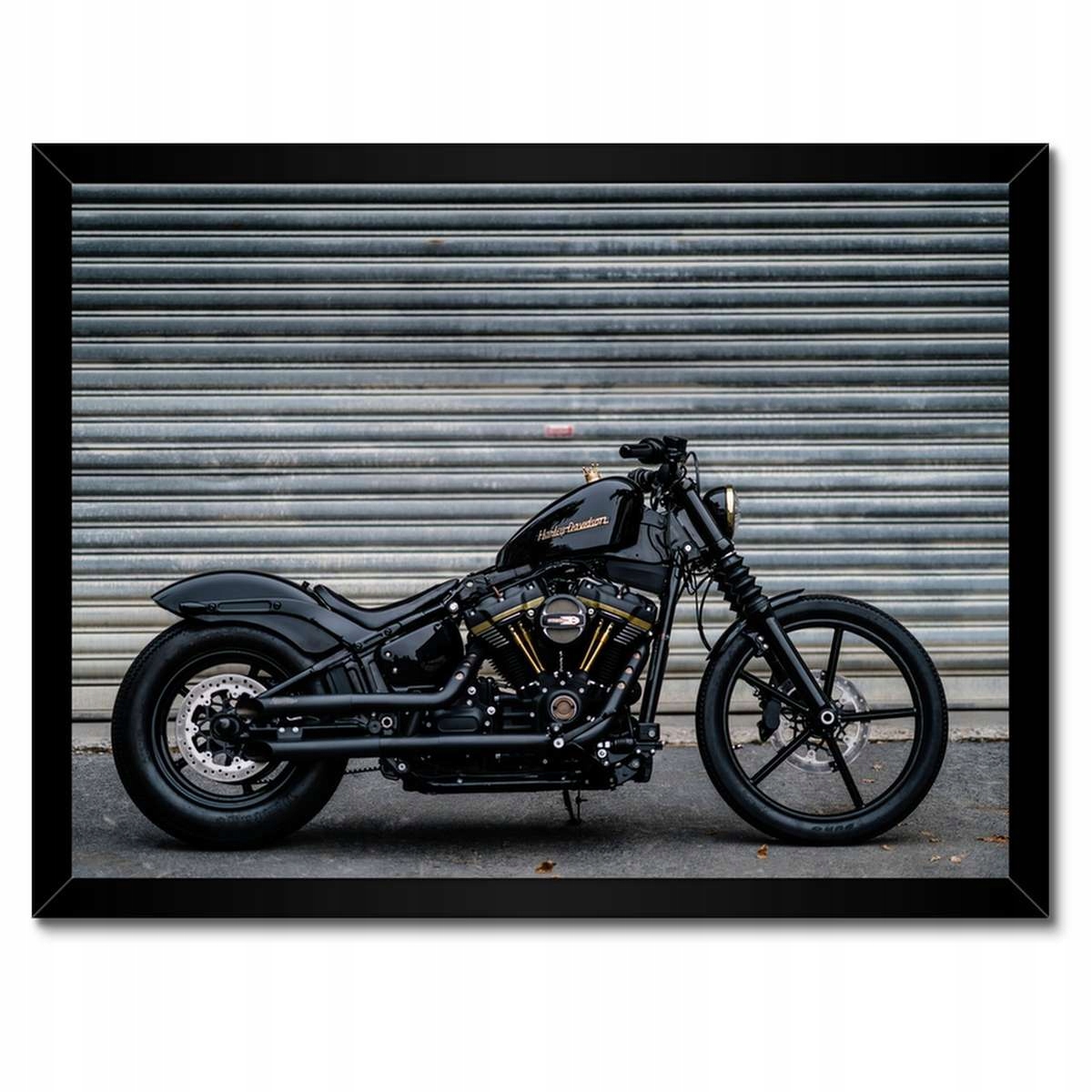 Plakáty v rámu 40x30 Harley Davidson Motocykl