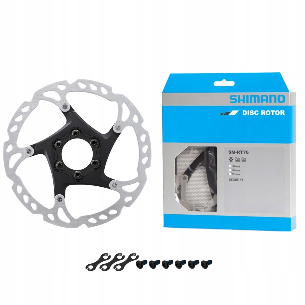 

Tarcza hamulcowa 160mm Shimano Sm RT76 Xt 6 śrub
