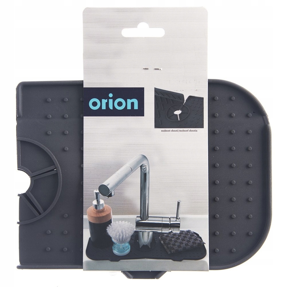 Mata SILIKONOWA kuchenna łazienkowa na zlew ociekacz podkładka pod kran Materiał wykonania plastik