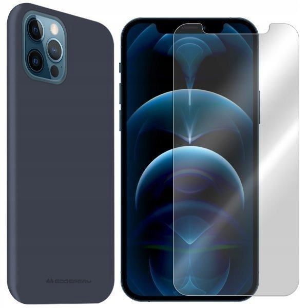 

Etui Do Iphone 12 Pro Max Mercury Silicone + Szkło