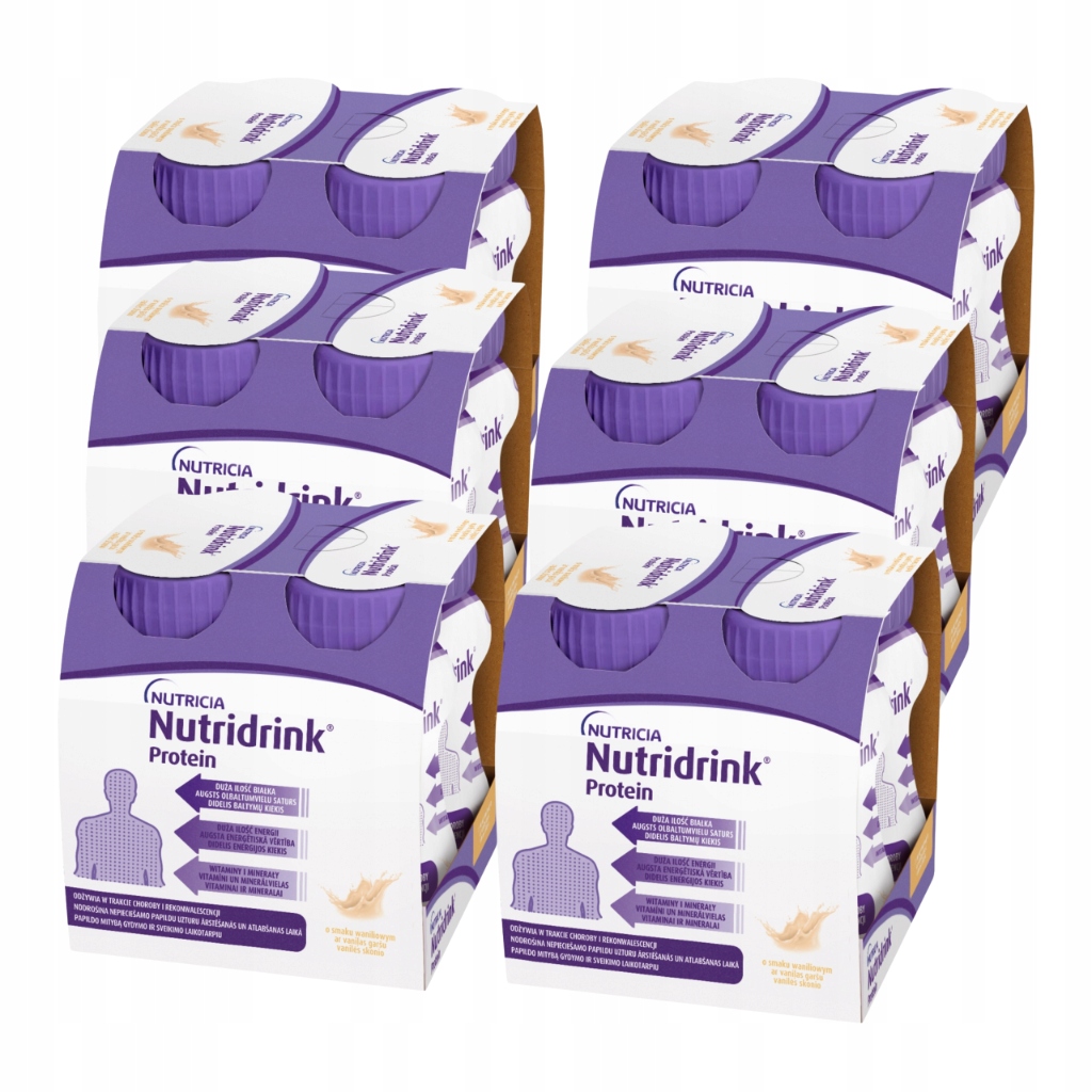 Nutridrink Protein Wanilia Zestaw 24x125ml
