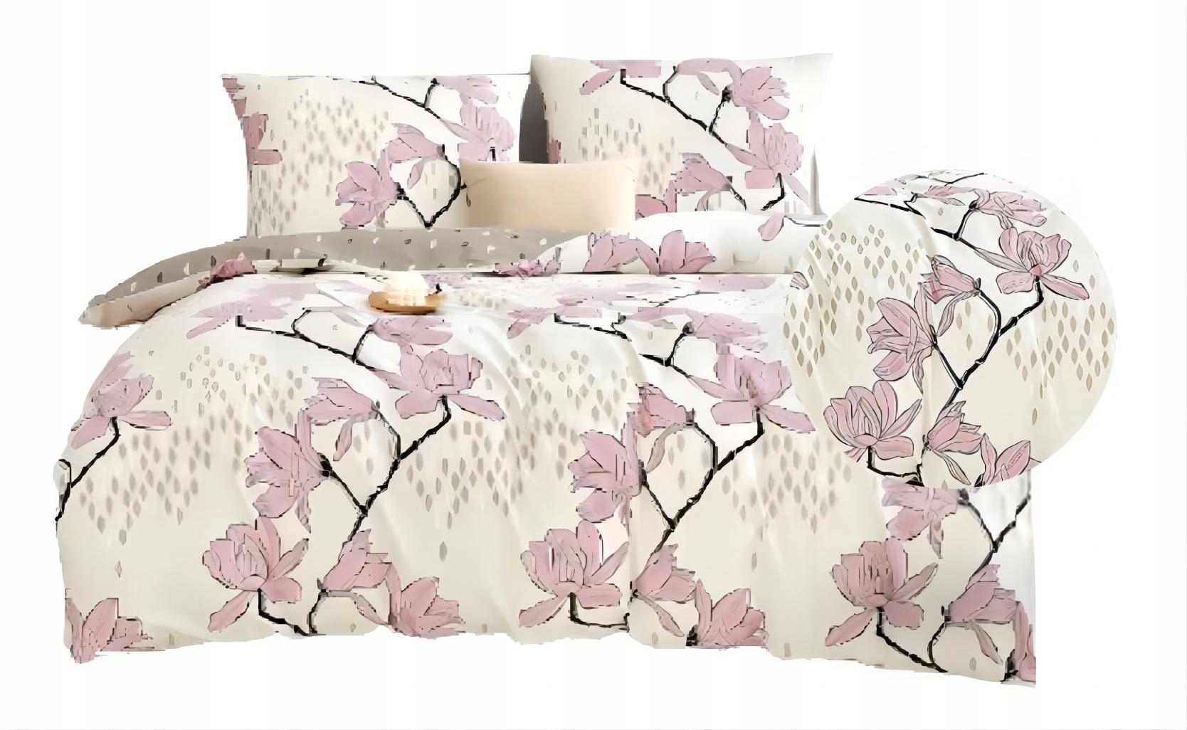 Pościel Bawełniana Elway 200x220 cm 3 Części 100% Bawełna