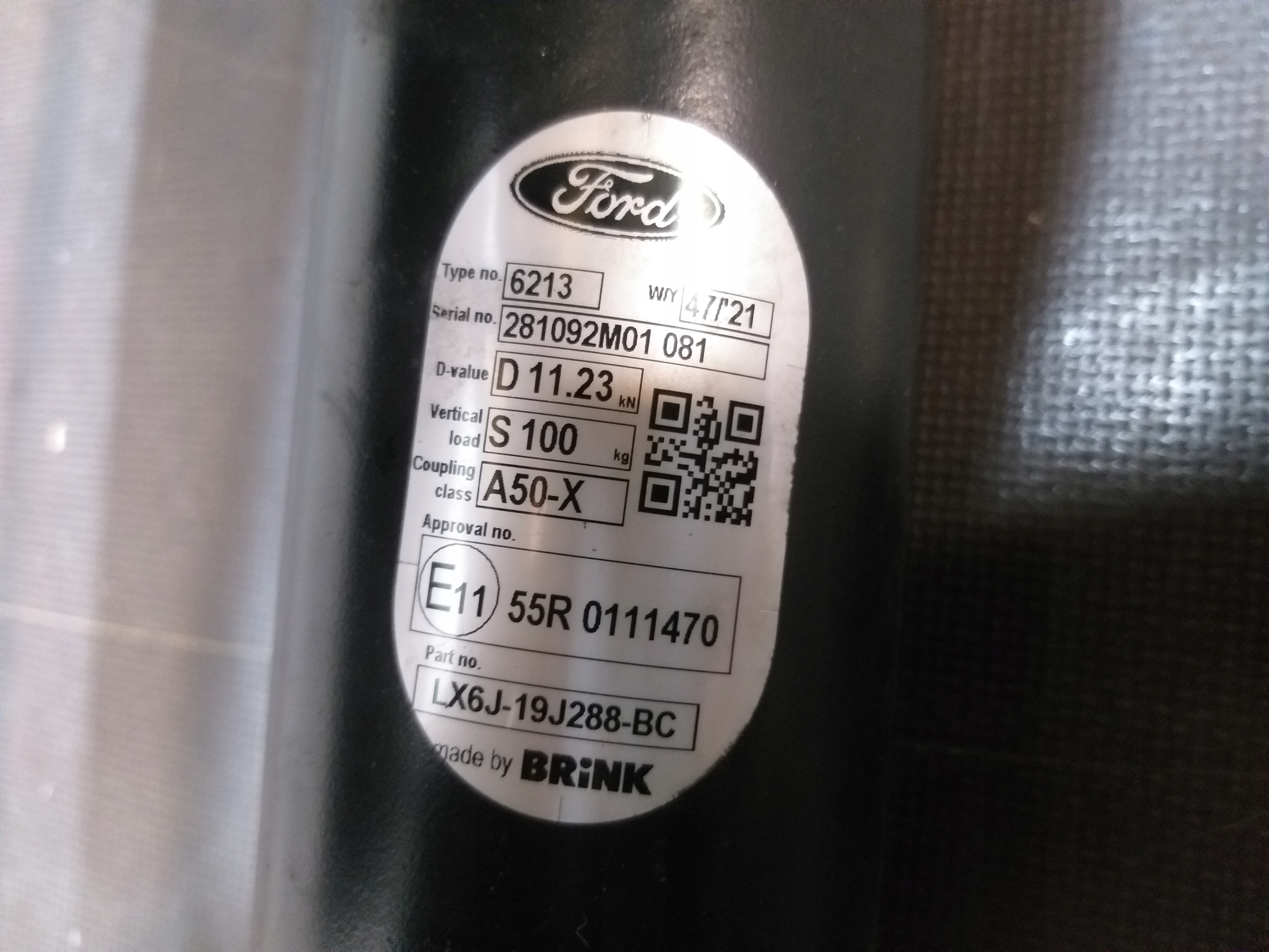 HAK HOLOWNICZY FORD KUGA MK3 Producent inny