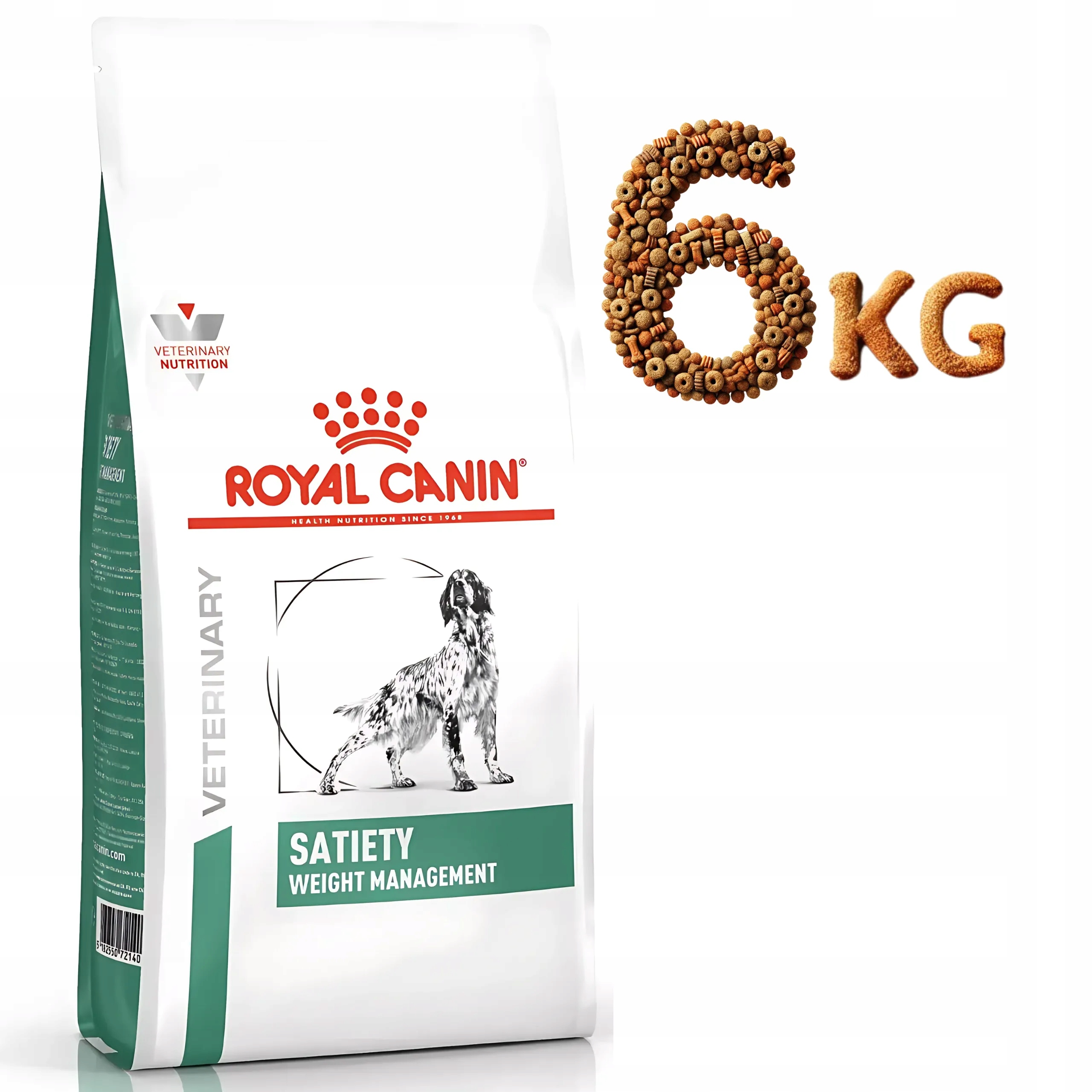 Royal Canin Vhn Dog Satiety, karma dla psa z nadwagą, 6 kg
