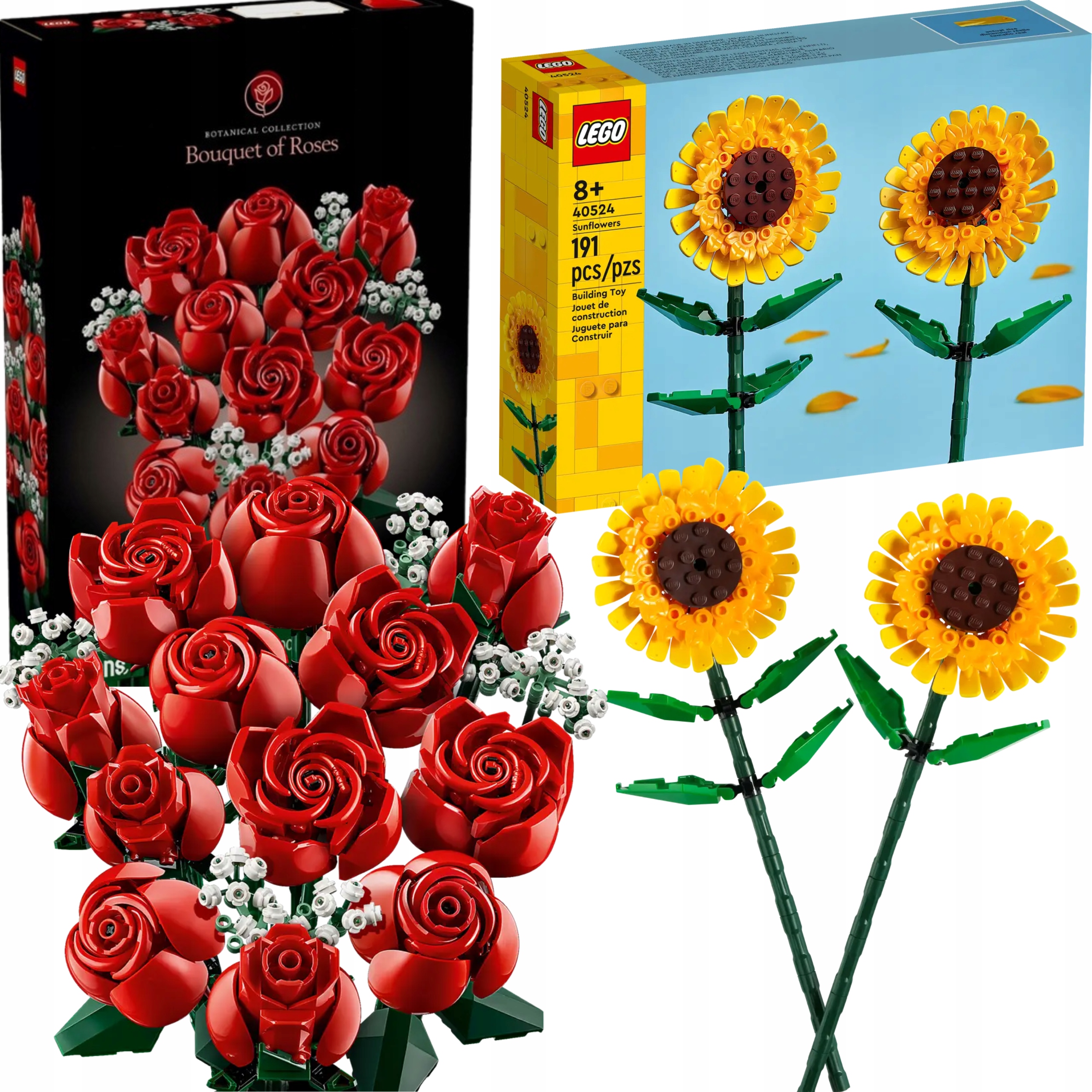 Lego Icons 10328 Kytice Růží Valentýnský dárek pro ni Dárek