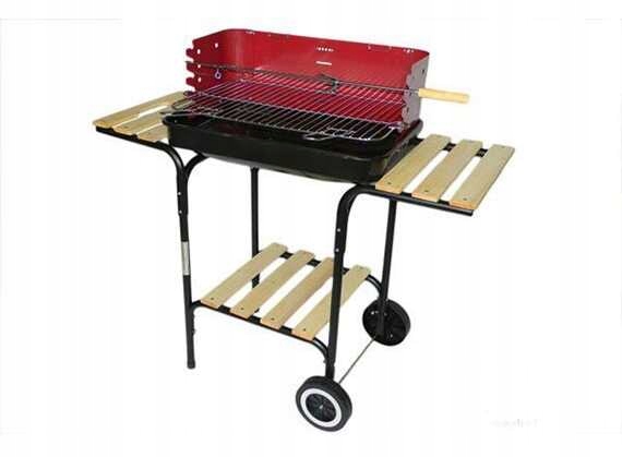 Obdĺžnikový gril Dr Grill 11327 na kolieskach