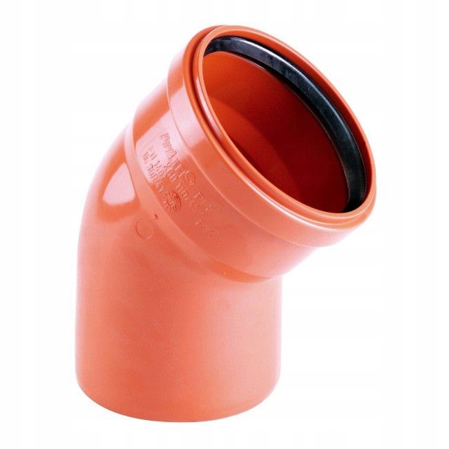 

Kolano Pvc-u kanalizacyjne 110/67°