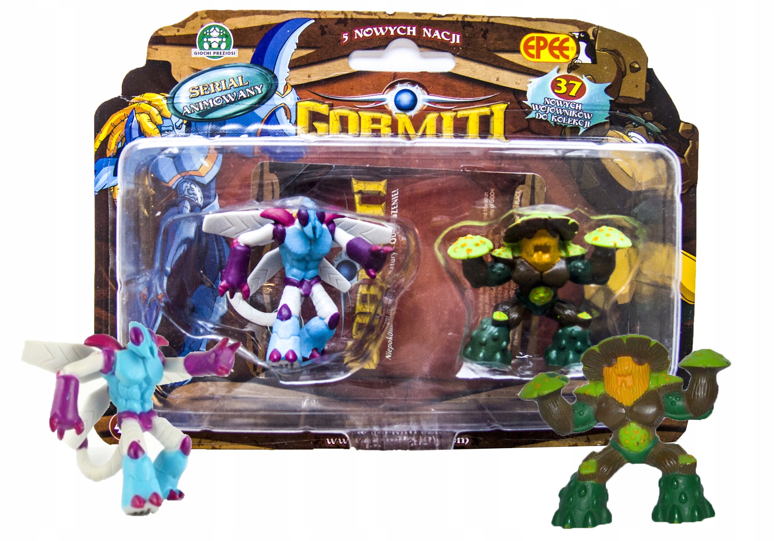 

Gormiti S1 Figurki Kolekcjonerskie 2-PACK MIX Wzor