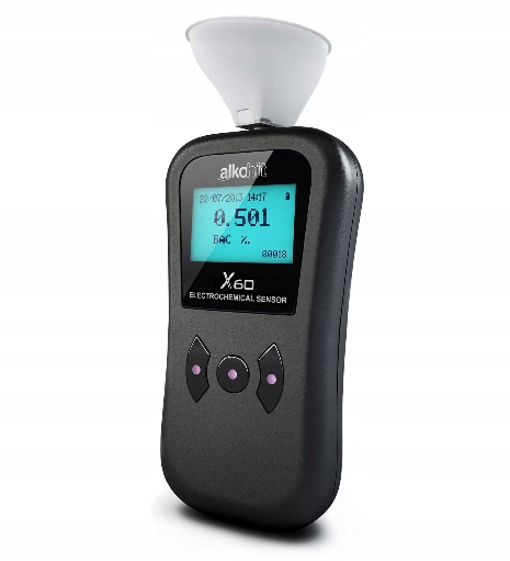 Alkohol Tester Alkohit X60 Elektrochemický