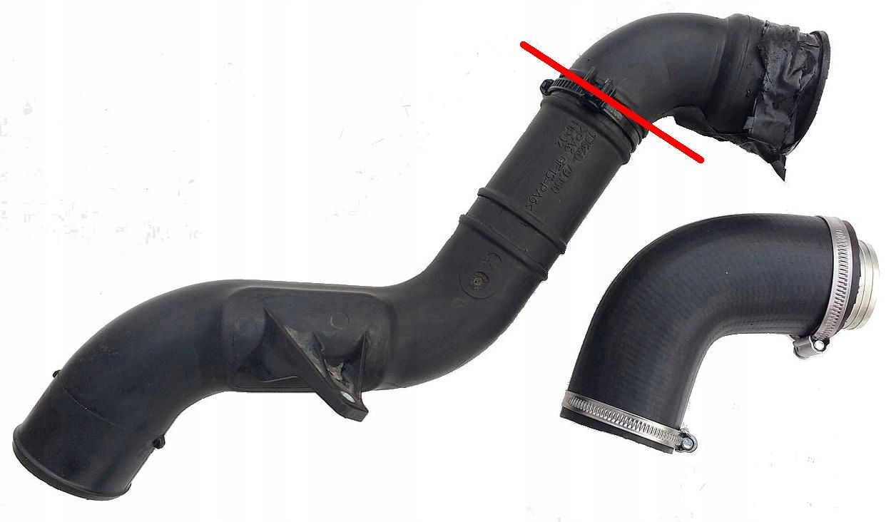 1366079J50 - FIAT SEDICI 1.9 D ТРУБА ТУРБО ШЛАНГ ІНТЕРКУЛЕРА