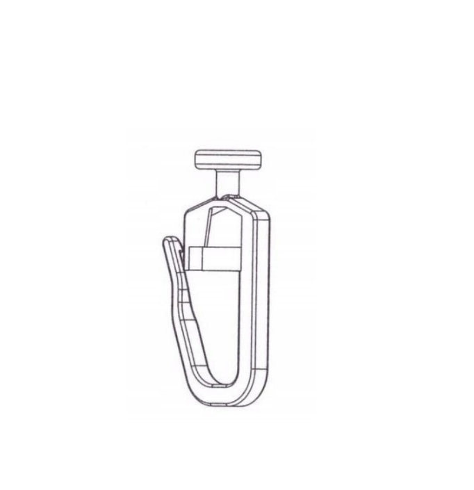 Haczyki do zasłon SCANIA STREAMLINE; seria G; seria R do 2017 kpl 25szt