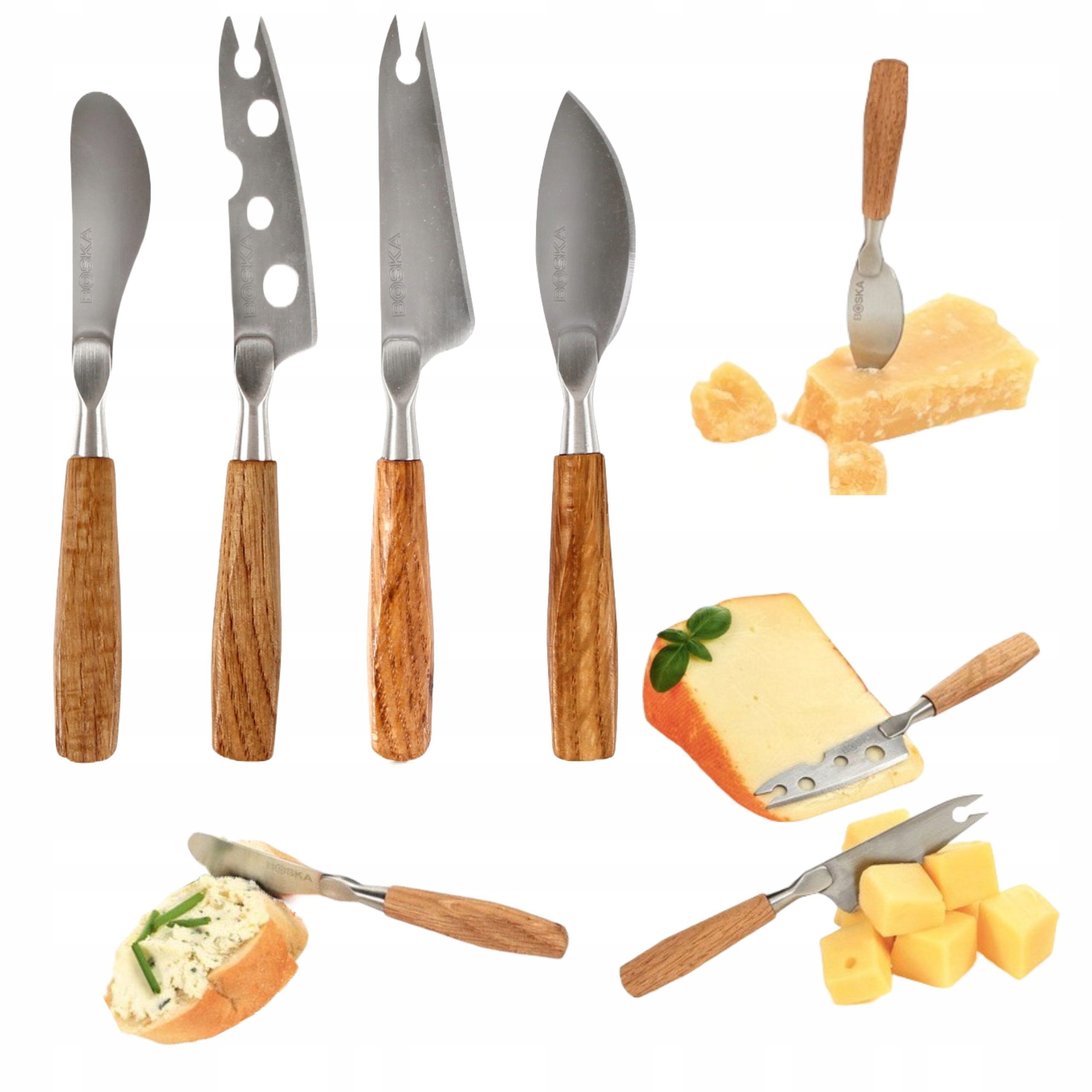 

Noże do Sera zestaw Noży nóż 4szt Boska Life
