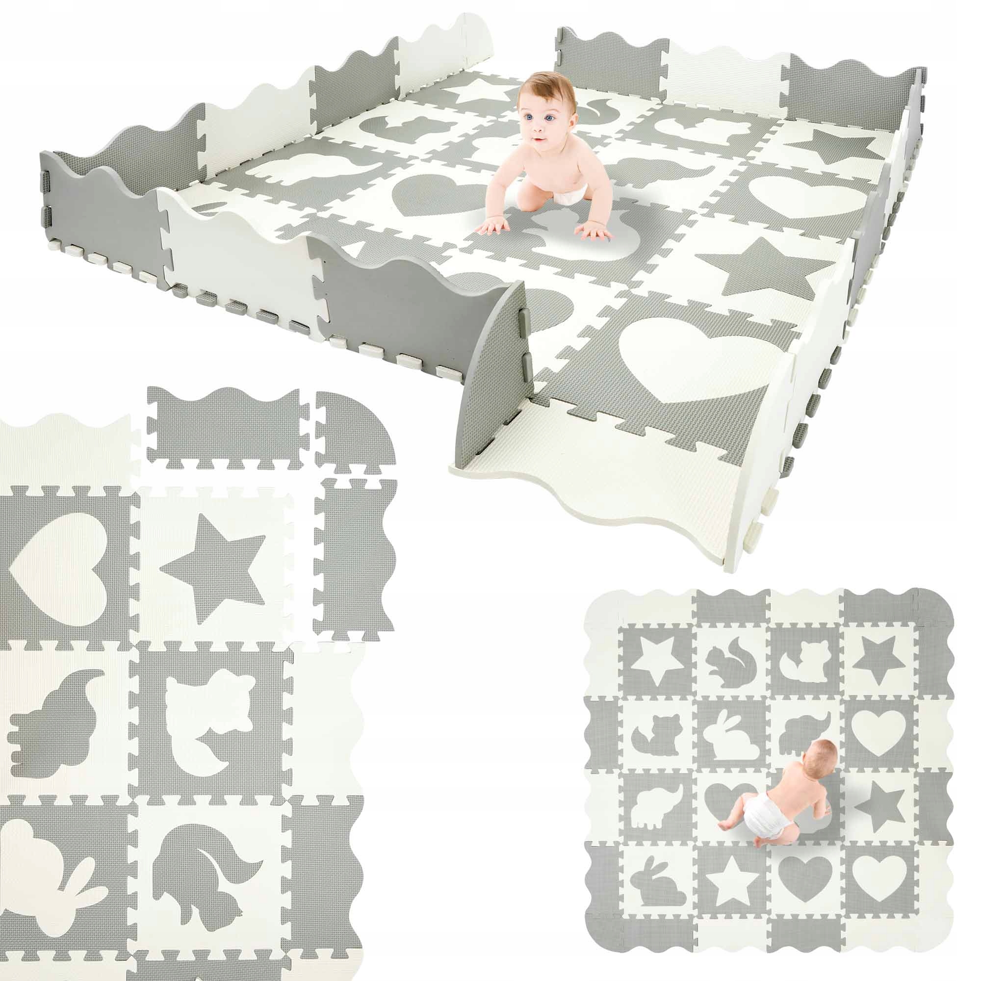 

Puzzle Piankowe Mata Edukacyjna Kojec 36szt. XXL