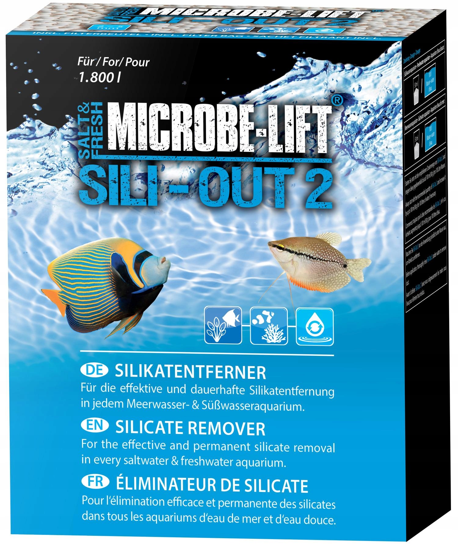 Levně Microbe-lift Sili Out 2 1000 ML Absorbér Křemičitanů A Fosfátů