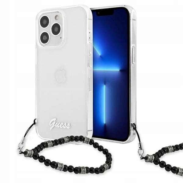 Originální Pouzdro Guess GUHCP13LKPSBK pro iPhone 13 Pro 13 6,1" T