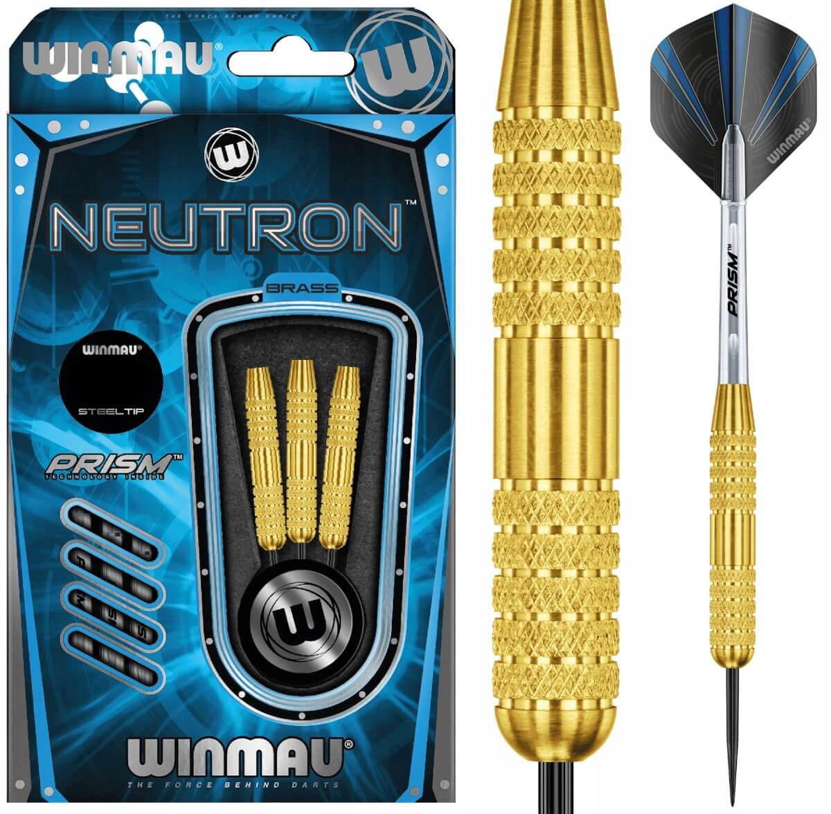 LOTKI RZUTKI DART WINMAU NEUTRON BRASS STEEL 25g