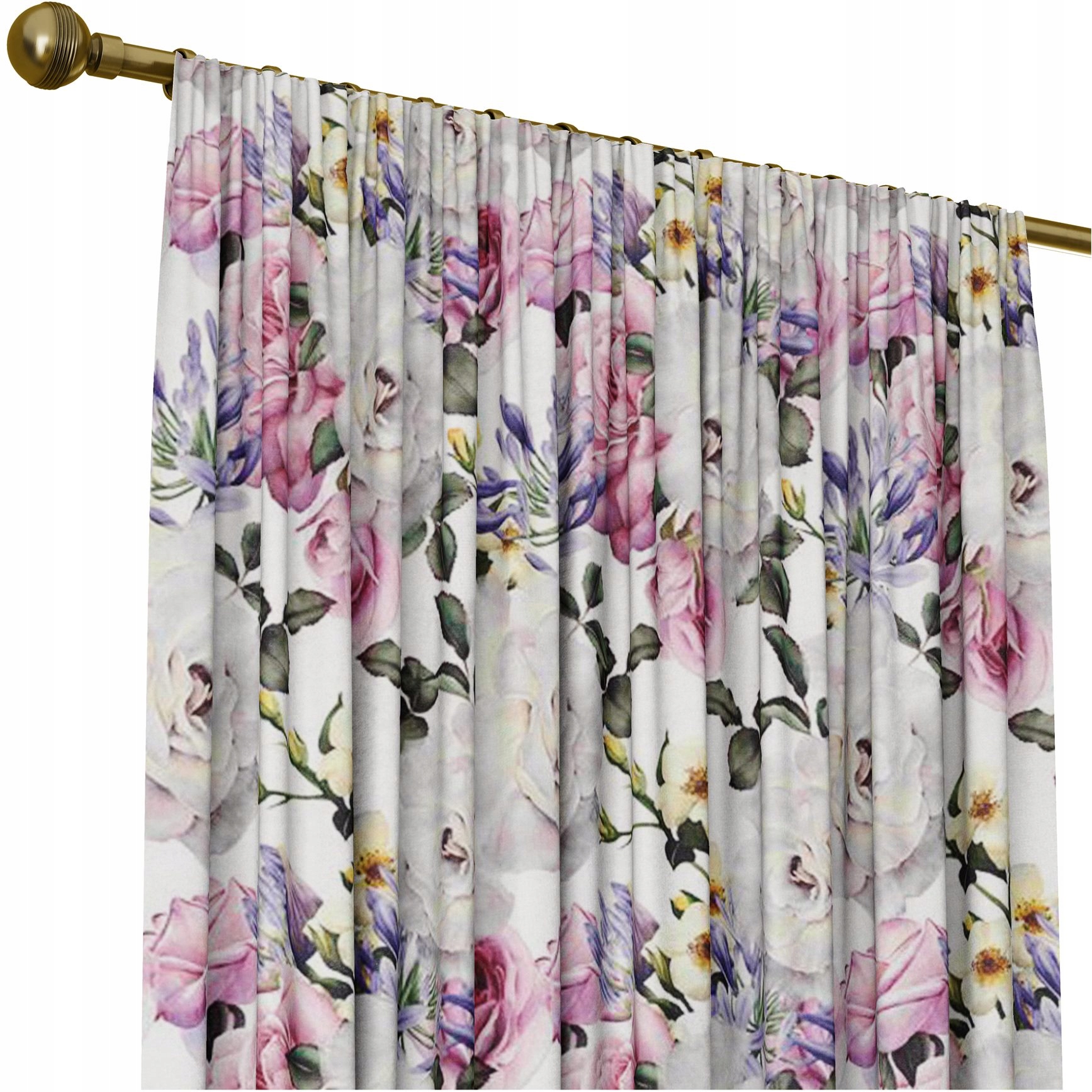 

Gotowe Zasłony Na Żabki 140x250 Welur Na Taśmie