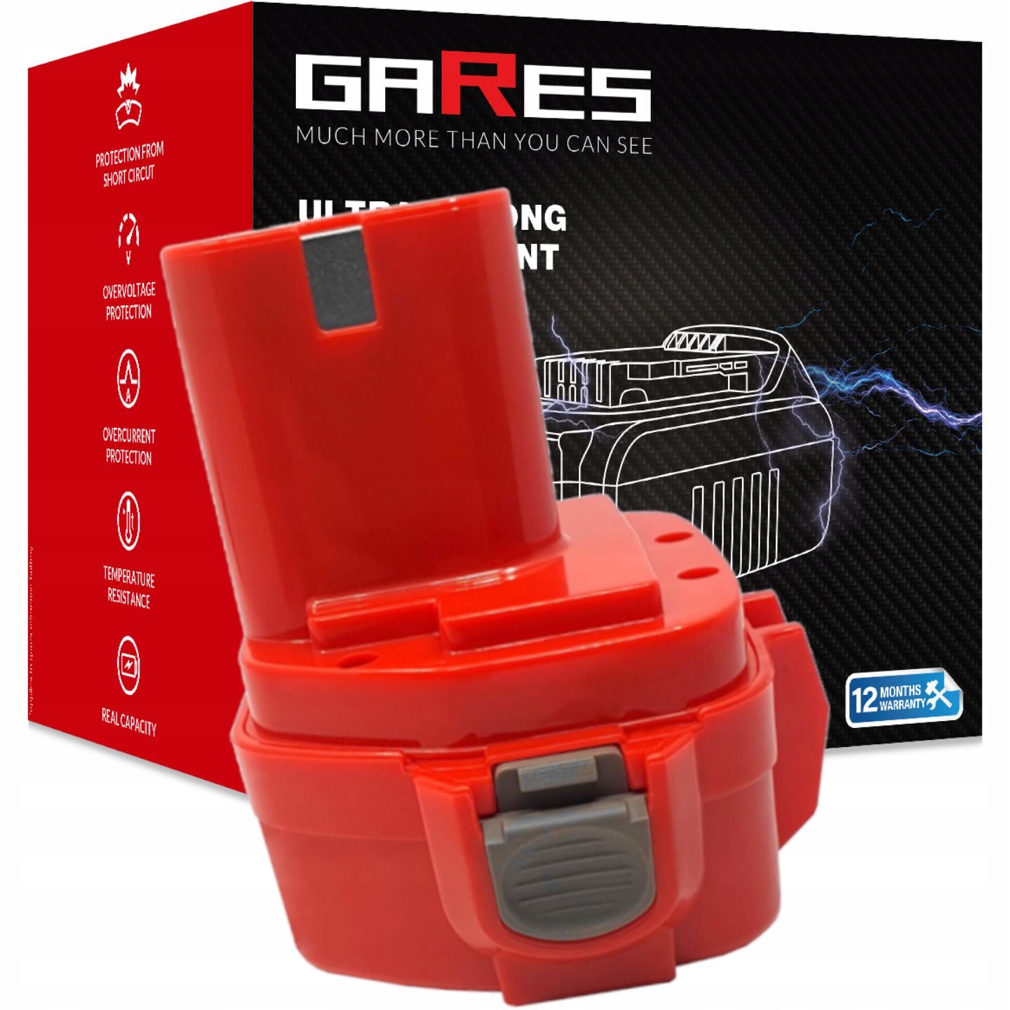 Akumulátor pro Makita UC120D 6918DWF UC120DWD 12V 3Ah