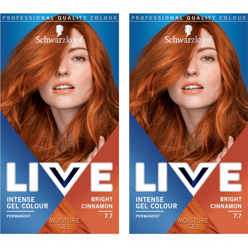 

Schwarzkopf Farba do włosów rusy 7.7 Cinnamon x2