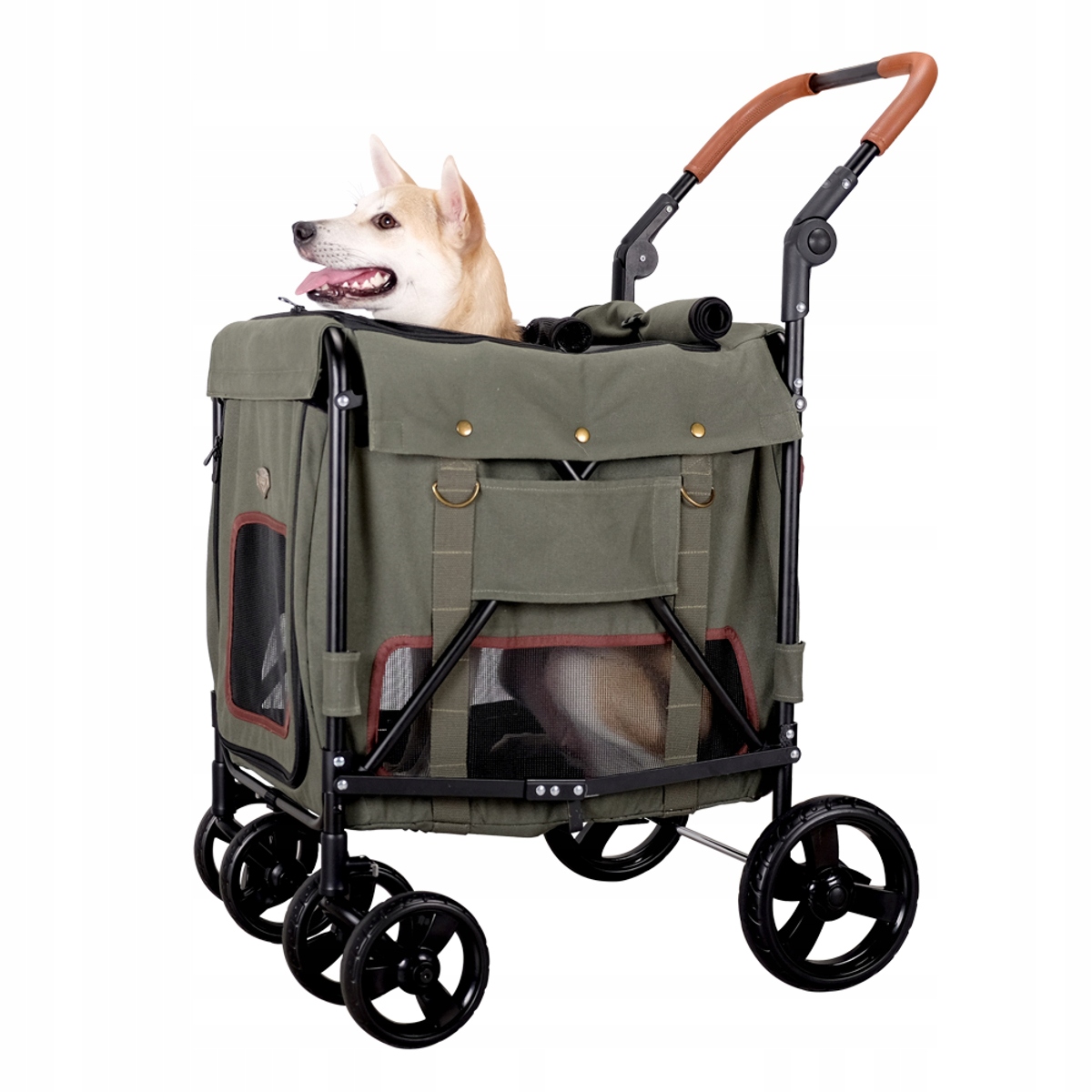 ibiyaya wózek Gentle Giant Pet Wagon Army Green
