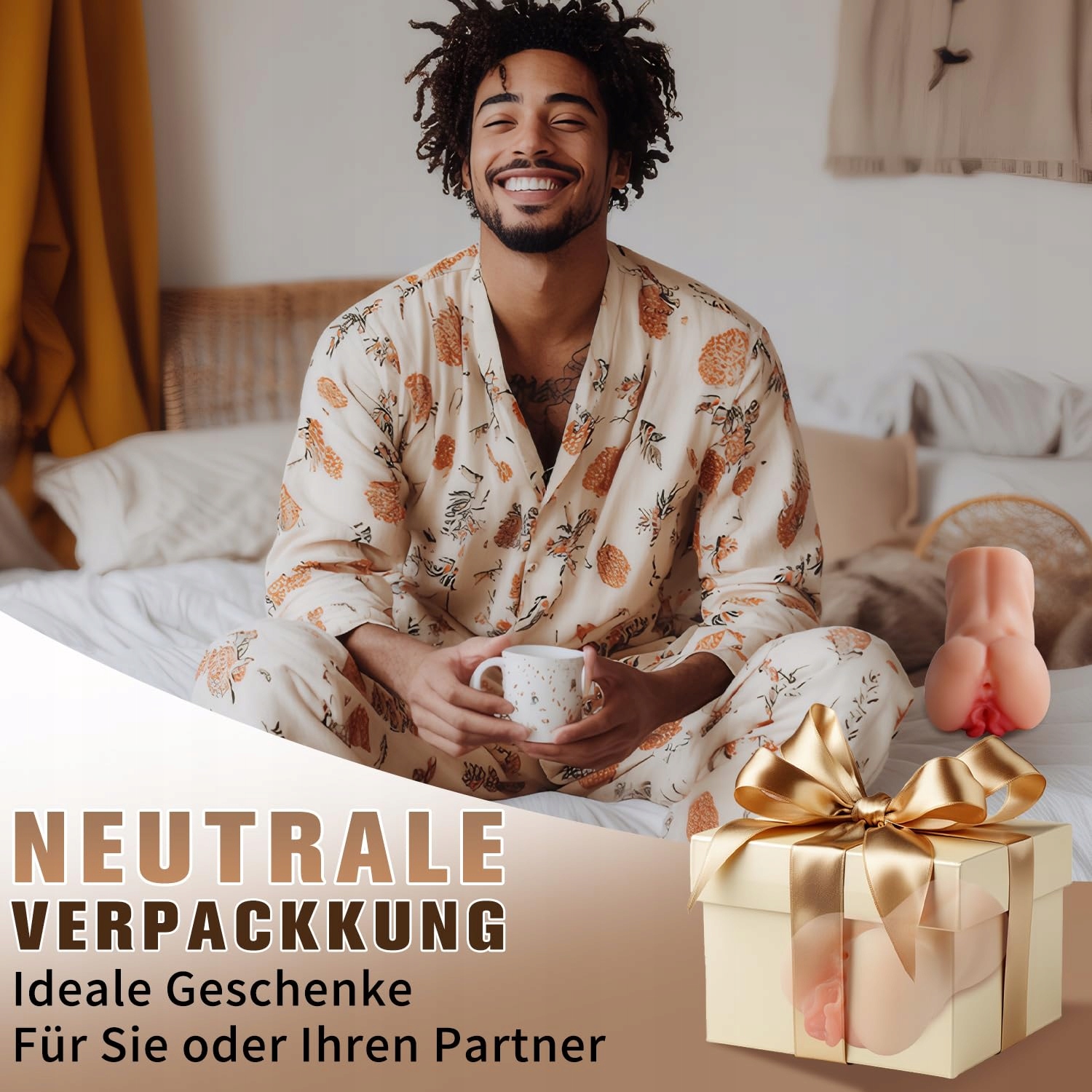 REALISTISCHER Masturbator Dla Mężczyzn 3D Struktura Silikonowy Design — miniatura 6
