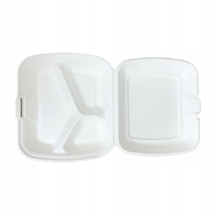 Nádoba z cukrovej trstiny s vekom Premium 3-d